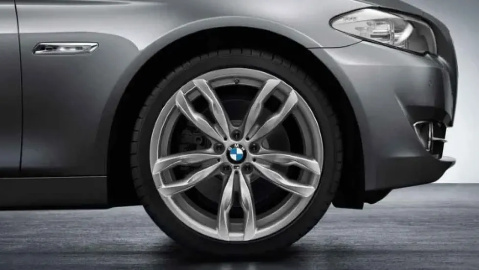 BMW Alufelge M Doppelspeiche 434 ferricgrey 8,5Jx20 ET33 5er F10/F11 6er F06/F12/F13