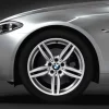 BMW Alufelge M Doppelspeiche 351 decor-silber 9Jx19 ET44 5er F10 6er F06/F12/F13