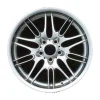 BMW Alufelge M Doppelspeiche 65 chrom shadow 8Jx18 ET20 5er E39 Vorderachse