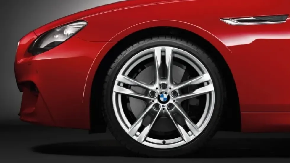 BMW Alufelge M Doppelspeiche 373 silber 8,5Jx20 ET33 6er F06/F12/F13 Vorderachse