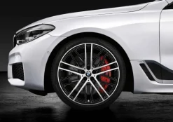 BMW Alufelge M Doppelspeiche 650M schwarz/glanzgedreht 10Jx21 ET41 6er G32 GT 7er G11/G12