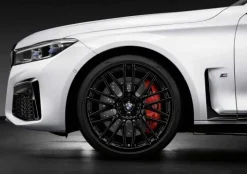 BMW Alufelge M Doppelspeiche 650 schwarz glänzend 10J x 21 ET 41 Hinterachse