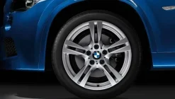BMW Alufelge M Doppelspeiche 355 silber 9Jx18 ET41 X1 E84