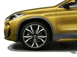 BMW Alufelge M Doppelspeiche 717 bicolor (orbitgrey / glanzgedreht) 8J x 20 ET 50 Vorderachse / Hinterachse