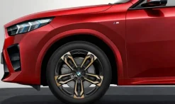 BMW Alufelge M Doppelspeiche 871 bicolor (night gold/hochglanzpoliert) E-8Jx19 ET46 X2 U10