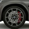 BMW Alufelge M Doppelspeiche 892 bicolor (jet black uni / glanzgedreht) 9,5J x 21 ET 31 Vorderachse X3M F97 X4M F98
