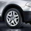 BMW Alufelge M Doppelspeiche 192 9Jx18 ET51 Silber X3 E83 Hinterachse