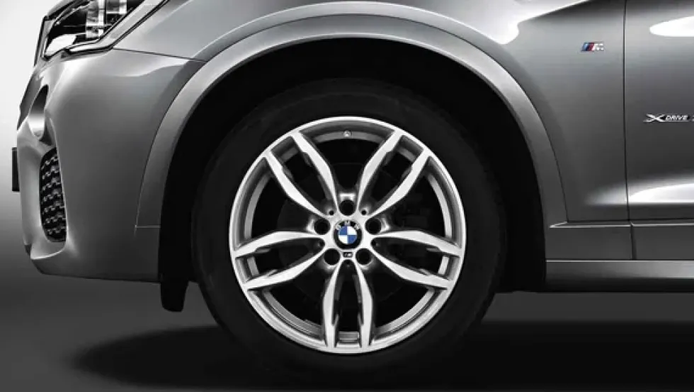 BMW Alufelge M Doppelspeiche 622 ferricgrey 9,5Jx19 ET48 X3 F25 X4 F26
