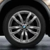 BMW Alufelge M Doppelspeiche 435 silber 11Jx20 ET35 X5 E70 Hinterachse