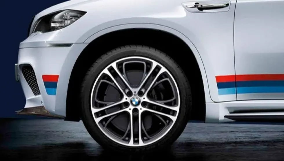 BMW Alufelge M Doppelspeiche 310 ferricgrey/glanzgedreht 11,5Jx21 ET38 X5 E70/F15 X6 F16