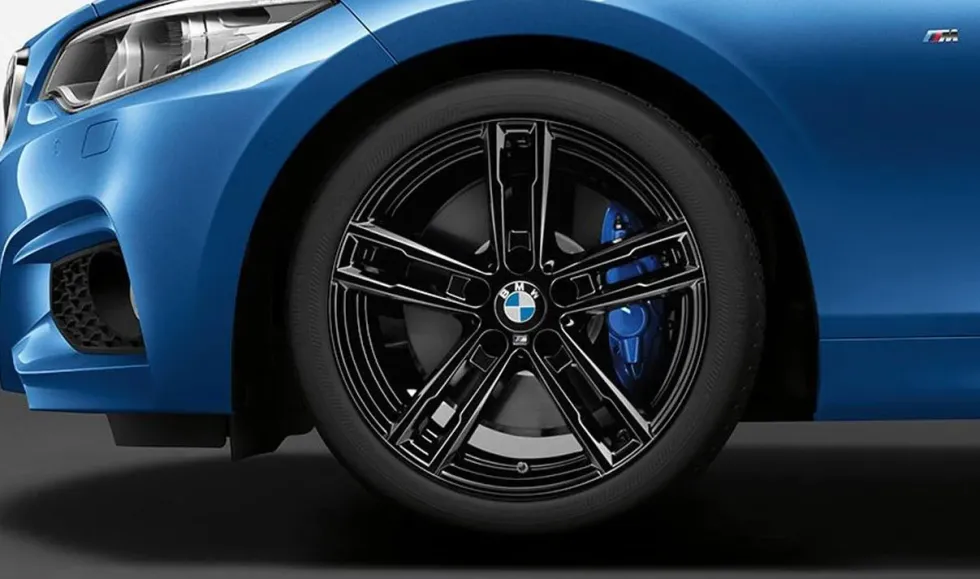 BMW Alufelge M Doppelspeiche 719 jet black uni 7,5Jx18 ET45 1er F20/F21 2er F22/F23