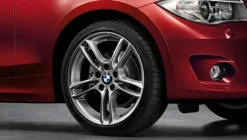 BMW Alufelge M Doppelspeiche 261 ferricgrey 7,5Jx 18 ET49 1er E81/E82/E87