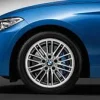 BMW Alufelge M Doppelspeiche 460 silber 8Jx17 ET53 1er F20/F21 2er F22/F23