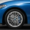 BMW Alufelge M Doppelspeiche 460 silber 7,5Jx17 ET43 1er F20/F21 2er F22/F23