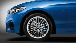 BMW Alufelge M Doppelspeiche 460 silber 7,5Jx17 ET43 1er F20/F21 2er F22/F23