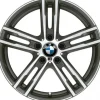 BMW Alufelge M Doppelspeiche 719 ceriumgrey/glanzgedreht 7,5Jx18 ET45 1er F20/F21 2er F22/F23
