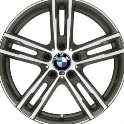 BMW Alufelge M Doppelspeiche 719 ceriumgrey/glanzgedreht 7,5Jx18 ET45 1er F20/F21 2er F22/F23