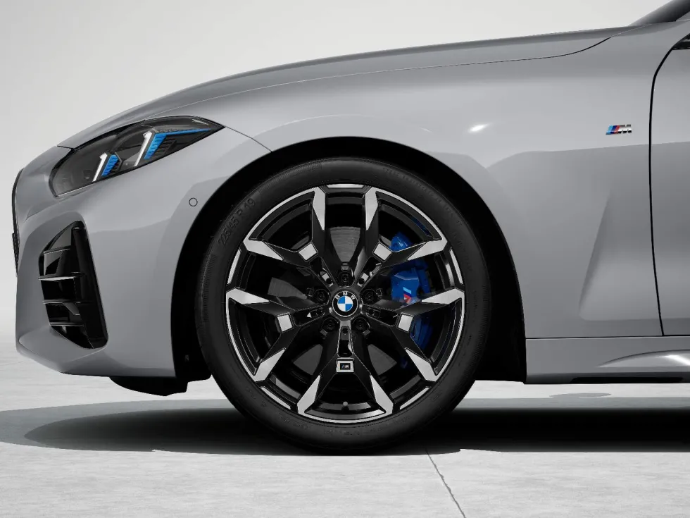 BMW Alufelge M Doppelspeiche 995 bicolor (jet black uni/hochglanzpoliert) 8,5Jx19 ET40 2er G42 3er G20 G21 4er G22 G23