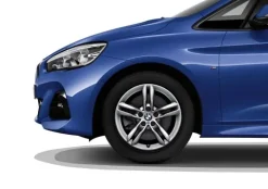 BMW Alufelge M Doppelspeiche 483M decor-silber/unicolor 7,5Jx17 ET54 2er F45 F46