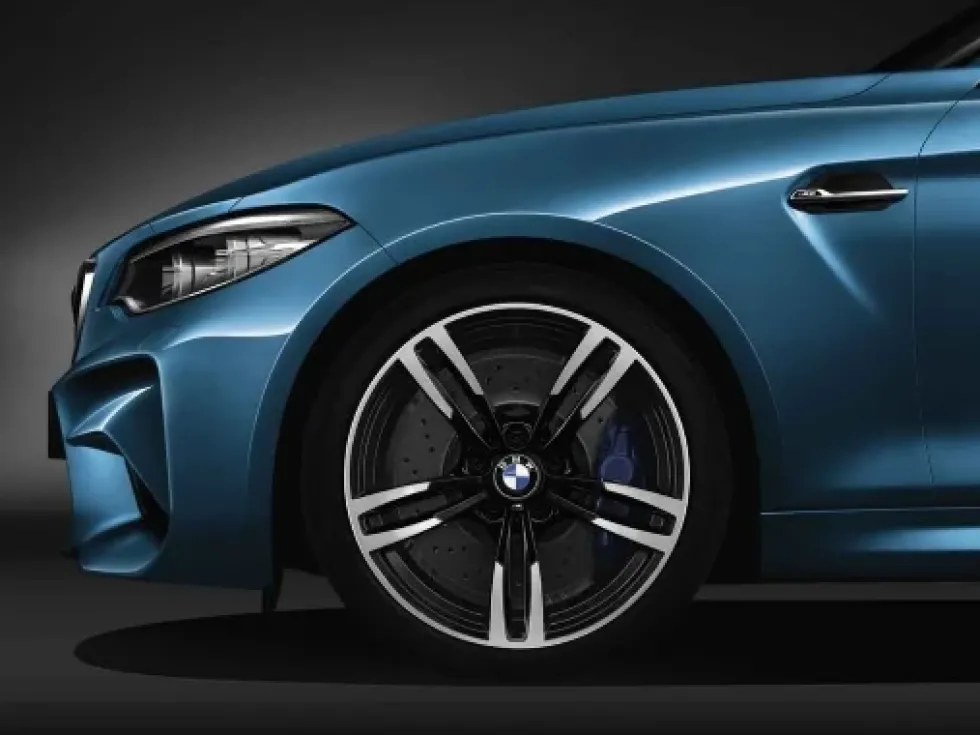 BMW Alufelge M Doppelspeiche 437M jet black uni 10Jx19 ET40 2er F87 M2 3er F80 M3 4er F82 M4/F83 M4