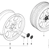 BMW Alufelge M Kontur (Styl.23) 7Jx17 ET41 3er E36 Z3 E36