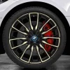 BMW Alufelge M Performance Doppelspeiche 868 bicolor (jet black uni / night gold) 8,5J x 20 ET 35 Vorderachse 4er i4 G26