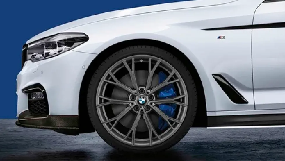 BMW Alufelge M Performance Doppelspeiche 669 orbitgrau 9J x 20 ET 44 Hinterachse