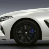 BMW Alufelge M Performance Doppelspeiche 786 schwarz matt 9J x 19 ET 44 Hinterachse