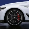 BMW Alufelge M Performance Doppelspeiche 669 bicolor (schwarz matt / glanzgedreht) 8J x 20 ET 30 Vorderachse
