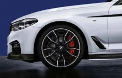 BMW Alufelge M Performance Doppelspeiche 669 bicolor (schwarz matt / glanzgedreht) 8J x 20 ET 30 Vorderachse