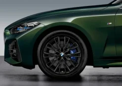 BMW Alufelge M Performance Doppelspeiche 796 schwarz matt 7,5J x 18 ET 25 Vorderachse 2er G42 3er G20 G21 4er G22 G23