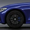 BMW Alufelge M Performance Doppelspeiche 796 schwarz matt 8,5J x 18 ET 40 Hinterachse 2er G42 3er G20 G21 4er G22 G23