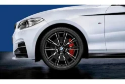 BMW Alufelge M Performance Doppelspeiche 624 8 J x 19 ET 52 schwarz/silber