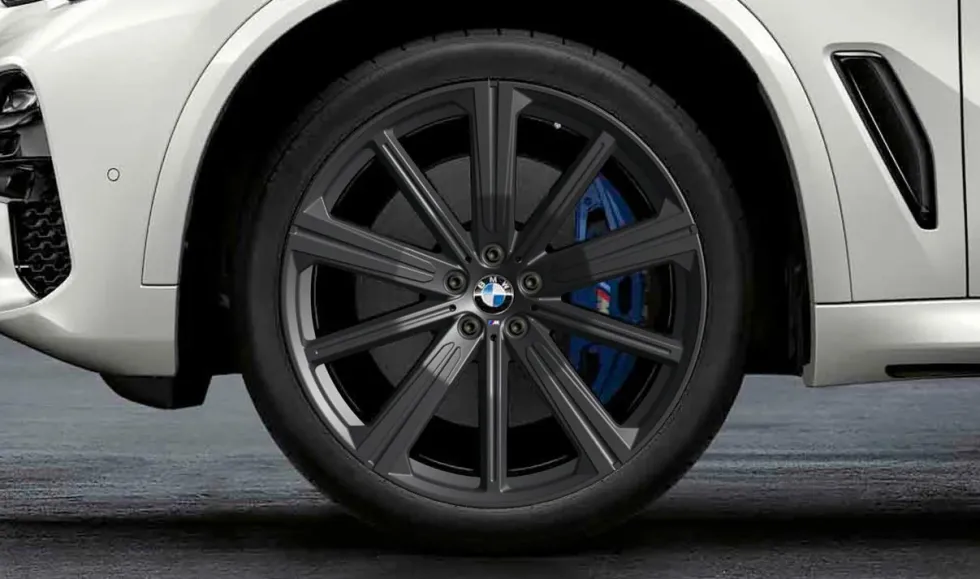 BMW Alufelge M Performance Sternspeiche 749 schwarz matt 9,5J x 22 ET 37 Vorderachse