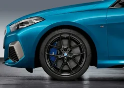 BMW Alufelge M Performance Y-Speiche 554 schwarz matt 8J x 18 ET 54 Vorderachse / Hinterachse 1er F40 2er F44
