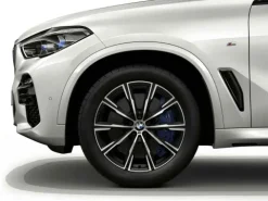 BMW Alufelge M Sternspeiche 740 bicolor (orbitgrey / glanzgedreht) 10,5J x 20 ET 40 Hinterachse