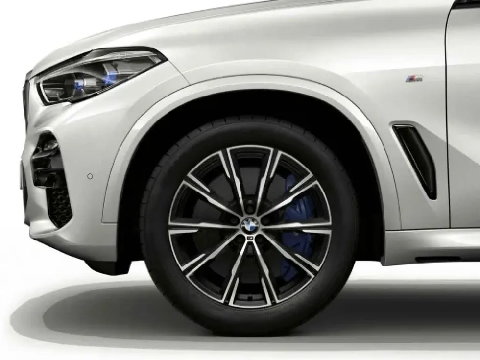 BMW Alufelge M Sternspeiche 740 bicolor (orbitgrey / glanzgedreht) 10,5J x 20 ET 40 Hinterachse