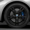 BMW Alufelge M Sternspeiche 400 jet black uni 8Jx18 ET34 3er F30/F31/F34 GT 4er F32/F33/F36