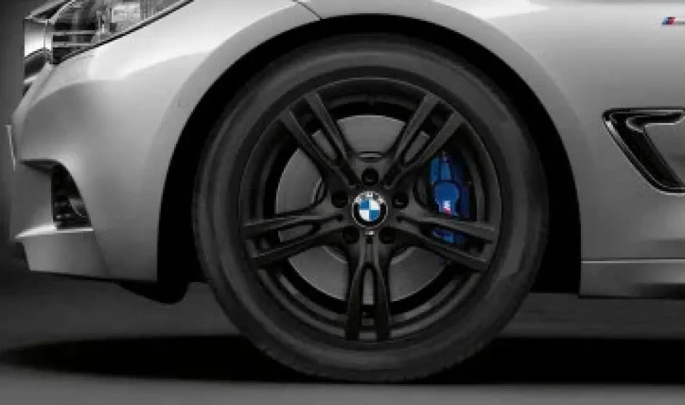 BMW Alufelge M Sternspeiche 400 jet black uni 8Jx18 ET34 3er F30/F31/F34 GT 4er F32/F33/F36