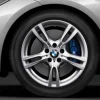 BMW Alufelge M Sternspeiche 400 silber 8,5Jx18 ET47 3er F30/F31 4er F32/F33/F36