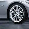 BMW Alufelge M Sternspeiche 193 silber 8,5Jx18 ET37 3er E90/E91/E92/E93 Hinterachse