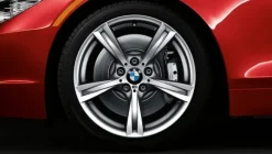 BMW Alufelge M Sternspeiche 325 silber 8,5Jx18 ET40 Z4 E89 Hinterachse