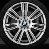 BMW Alufelge M Sternspeiche 383 silber 8Jx17 ET53 1er F20/F21 2er F22/F23