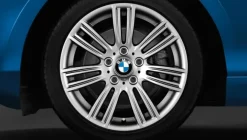 BMW Alufelge M Sternspeiche 383 silber 7,5Jx17 ET43 1er F20/F21 2er F22/F23