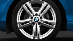 BMW Alufelge M Sternspeiche 386 silber 7,5Jx18 ET45 1er F20/F21 2er F22/F23 Vorderachse