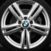 BMW Alufelge M Sternspeiche 386 silber 8Jx18 ET52 1er F20/F21 2er F22/F23
