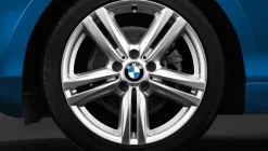 BMW Alufelge M Sternspeiche 386 silber 8Jx18 ET52 1er F20/F21 2er F22/F23