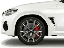 BMW Alufelge M V-Speiche 765 bicolor (orbitgrey / glanzgedreht) 10J x 21 ET 39 Hinterachse X3M F97 X4M F98