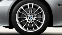 BMW Alufelge M V-Speiche 302 silber 9,5Jx19 ET39 5er F07 7er F01/F02/F04