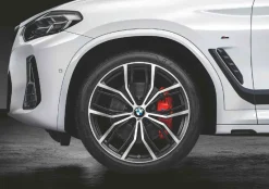 BMW Alufelge M Y-Speiche 701 bicolor (schwarz matt/hochglanzpoliert) 9,5Jx21 ET43 X3 G01 X4 G02